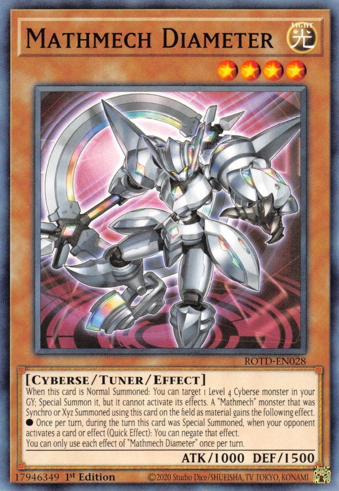 Image for Mathmech Diameter (ROTD-EN028) (ROTD) - YuGiOh