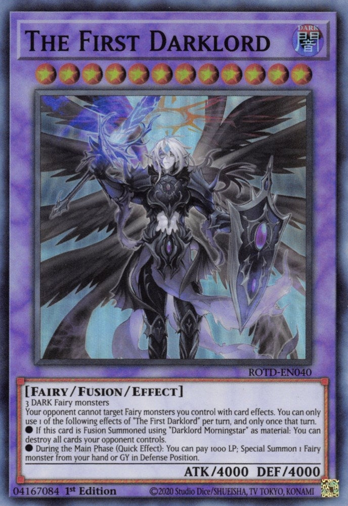 Image for The First Darklord (ROTD-EN040) (ROTD) - YuGiOh