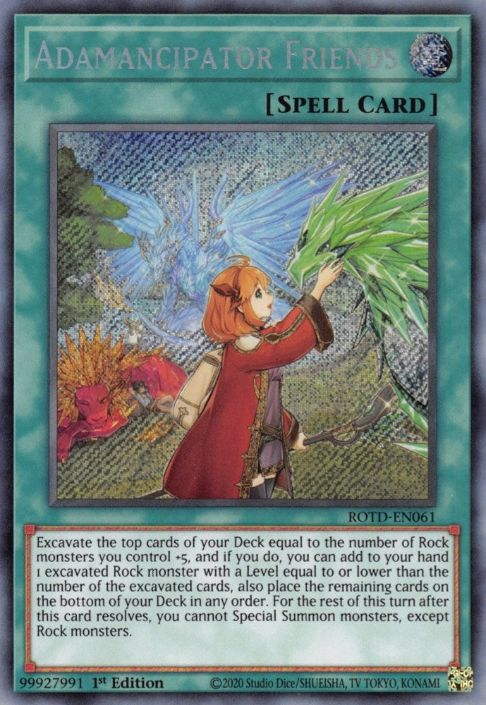 Image for Adamancipator Friends (ROTD-EN061) (ROTD) - YuGiOh