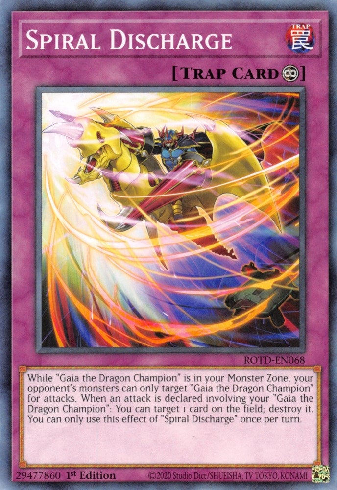 Image for Spiral Discharge (ROTD-EN068) (ROTD) - YuGiOh