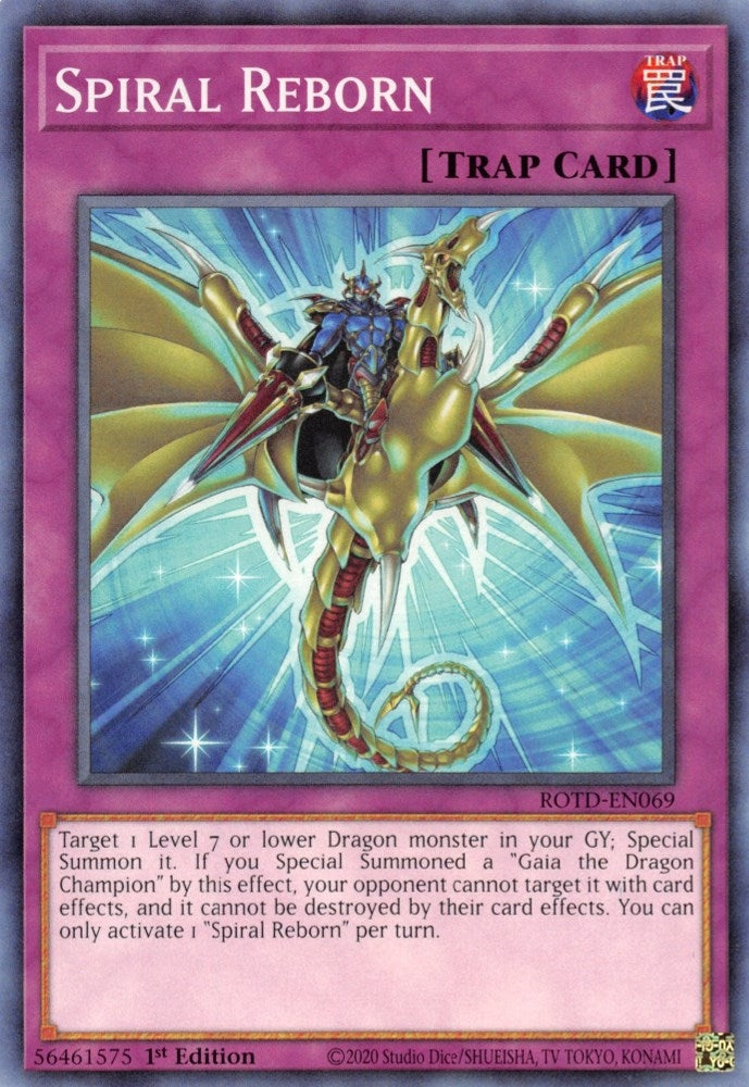 Image for Spiral Reborn (ROTD-EN069) (ROTD) - YuGiOh