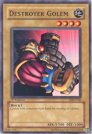 Image for Destroyer Golem (MRD-040) (MRD) - YuGiOh