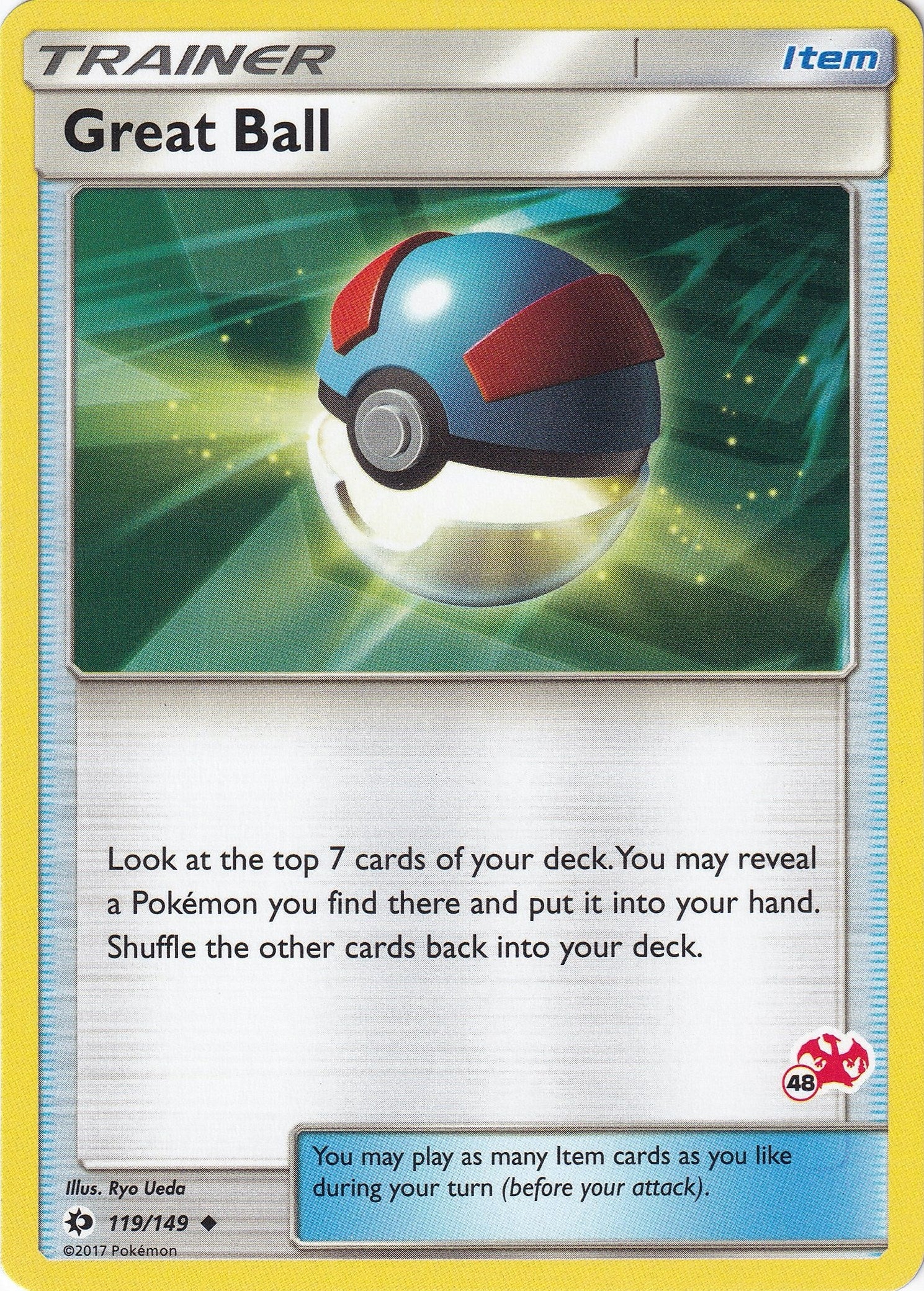 Image for Great Ball - 119/149 (#48 Charizard Stamped) (119/149) (BTA) - Pokemon