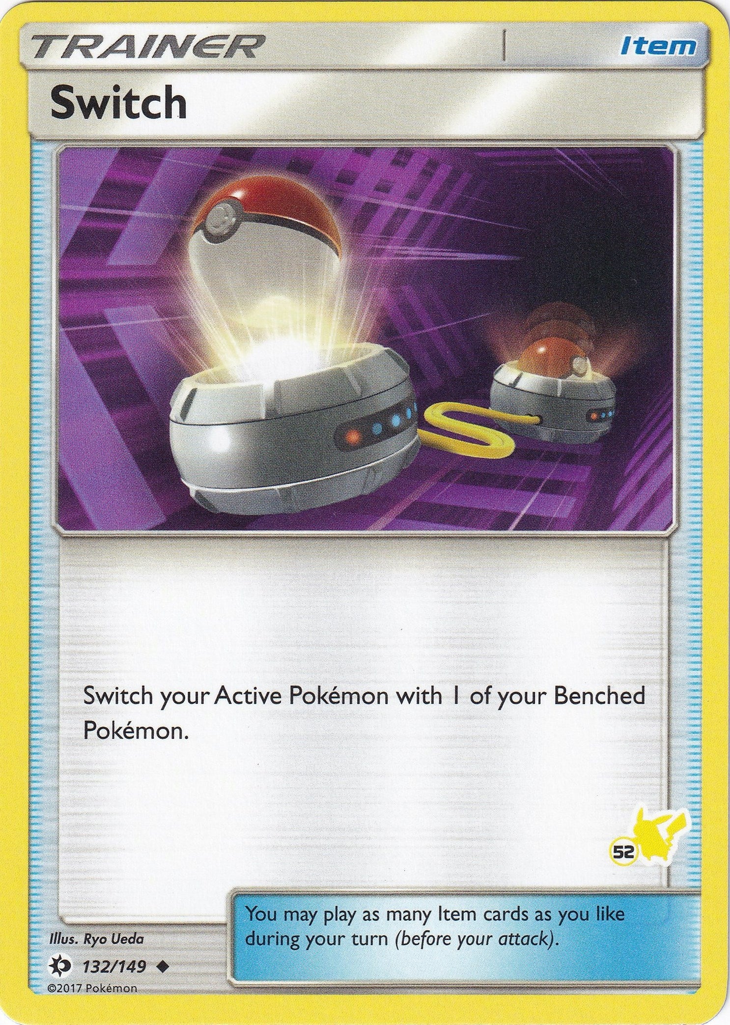 Image for Switch - 132/149 (#52 Pikachu Stamped) (132/149) (BTA) - Pokemon