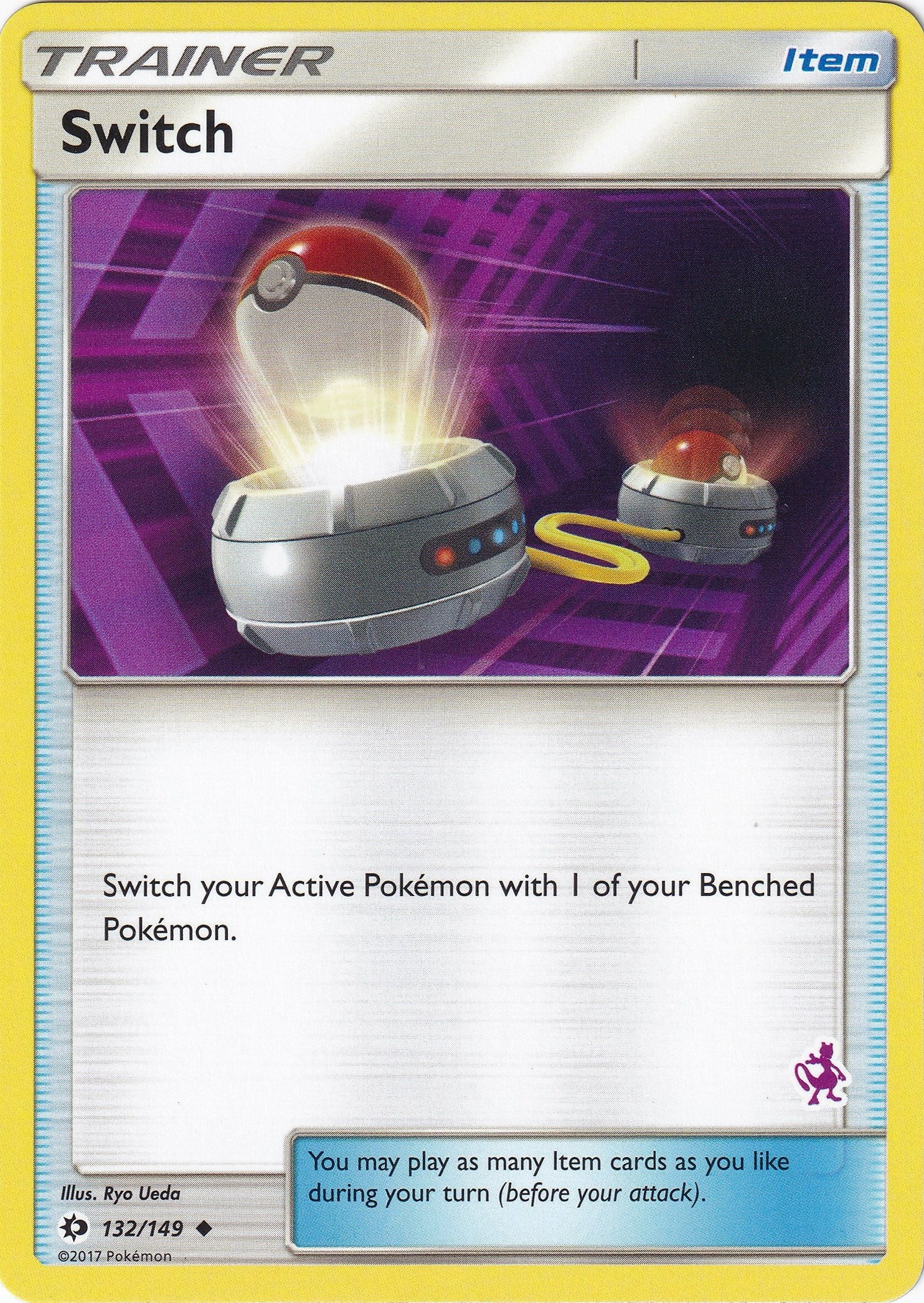 Image for Switch - 132/149 (Mewtwo Stamped) (132/149) (BTA) - Pokemon