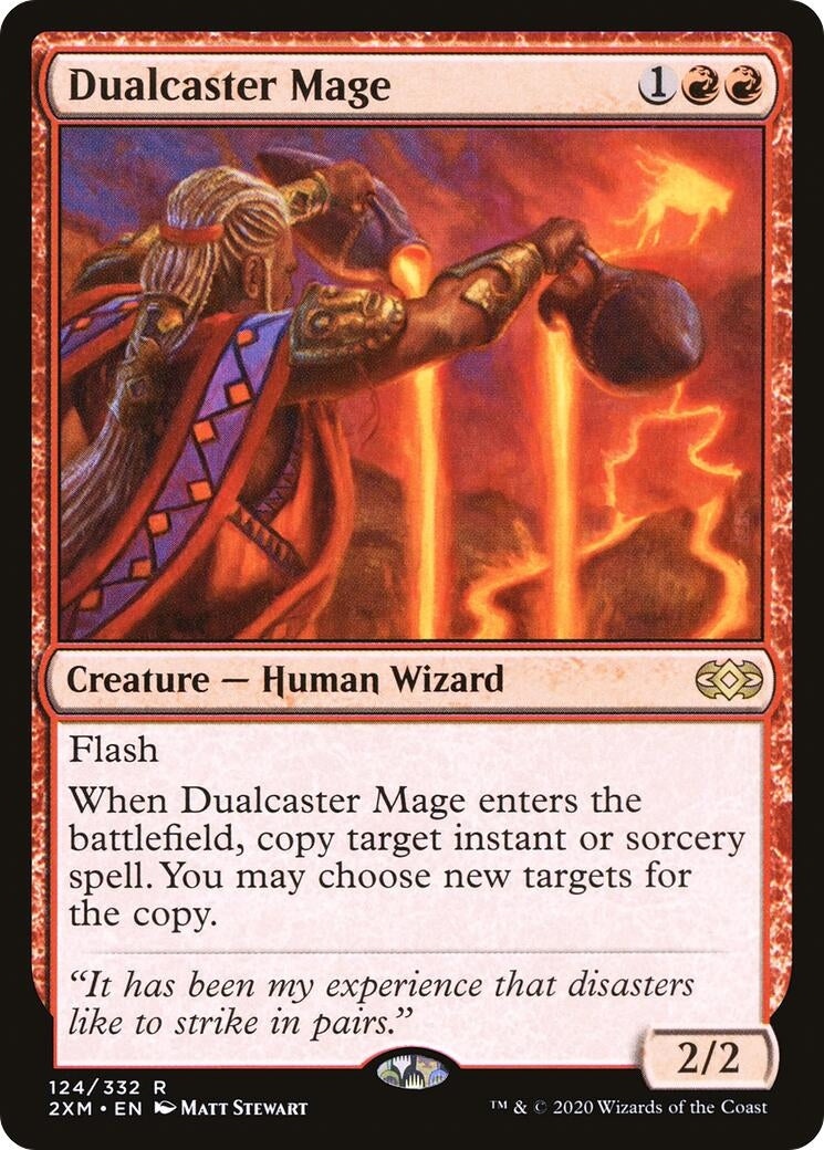 Image for Dualcaster Mage (124) (Double Masters) - Magic: The Gathering