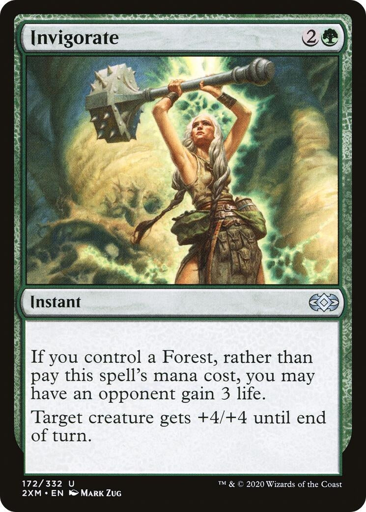 Image for Invigorate (172) (Double Masters) - Magic: The Gathering