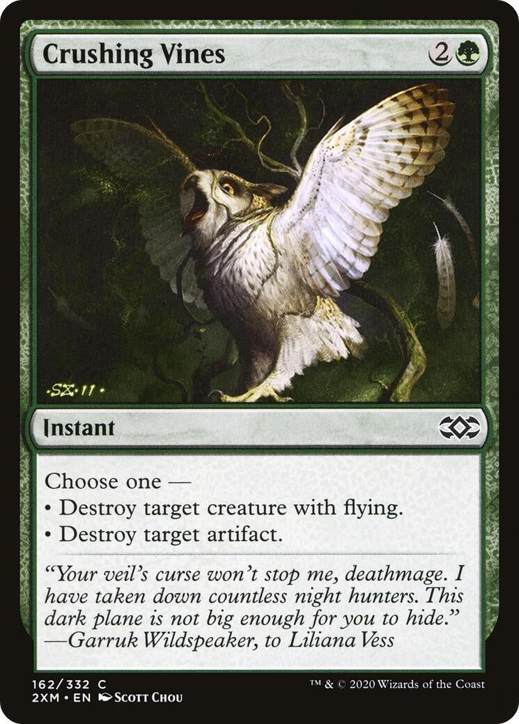 Image for Crushing Vines (162) (Double Masters) - Magic: The Gathering