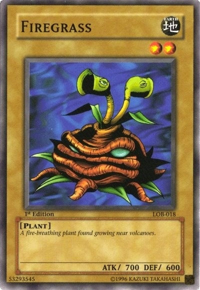 Image for Firegrass (LOB-018) (LOB) - YuGiOh