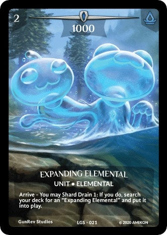 Image for Expanding Elemental (Full Art) (LGS-021) (Argent Saga Promos) - Argent Saga TCG