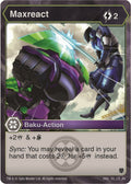 Image for Maxreact (10) (Armored Elite) - Bakugan TCG