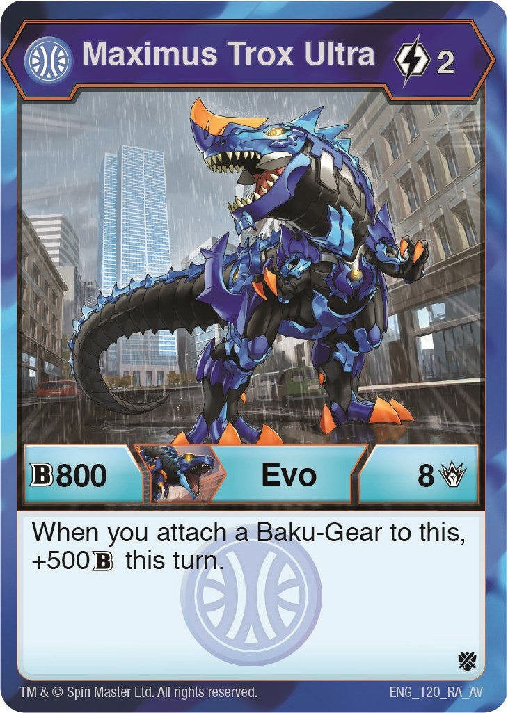 Image for Maximus Trox Ultra (120) (Armored Elite) - Bakugan TCG