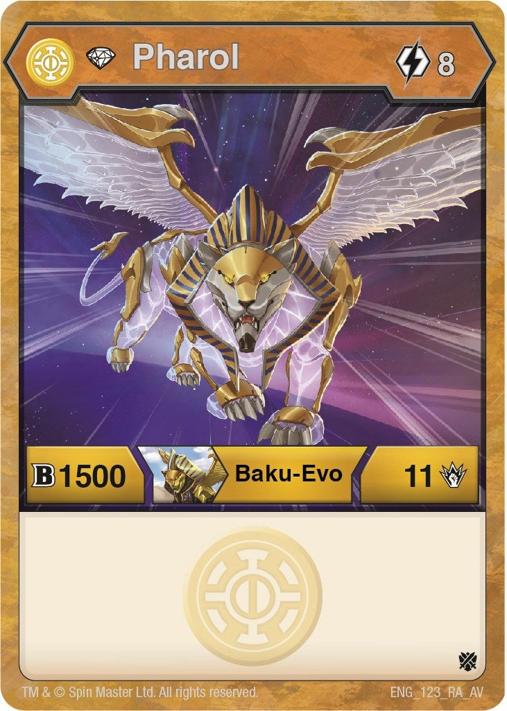 Image for Diamond Pharol (123) (Armored Elite) - Bakugan TCG
