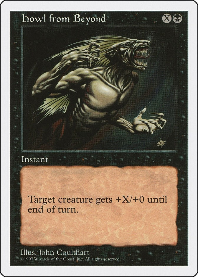 Image for Howl from Beyond (Fifth Edition) - Magic: The Gathering