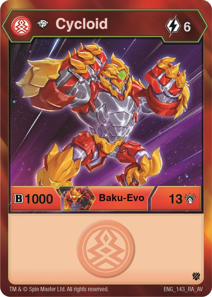 Image for Diamond Fire Giant (143) (Armored Elite) - Bakugan TCG