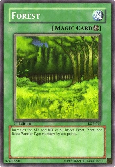 Image for Forest (LOB-046) (LOB) - YuGiOh