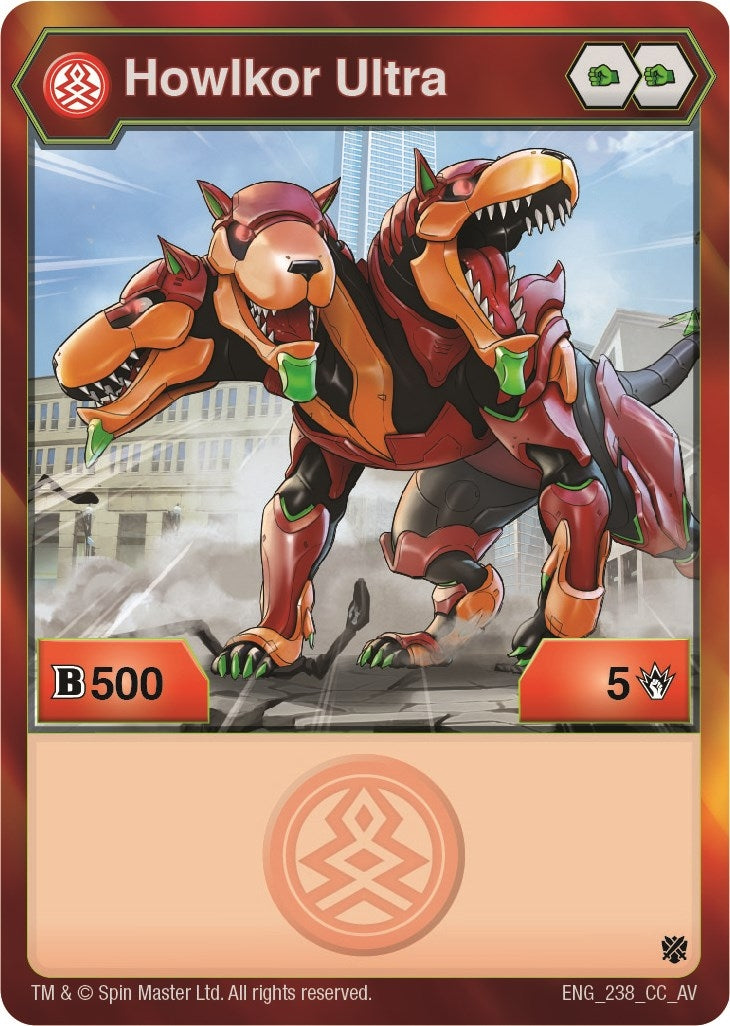 Image for Howlkor Ultra (238) (238) (Armored Elite) - Bakugan TCG