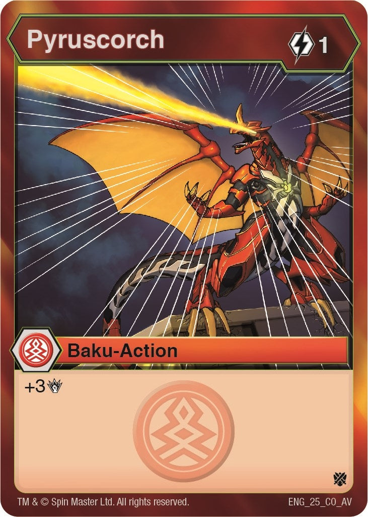 Image for Pyruscorch (25) (Armored Elite) - Bakugan TCG