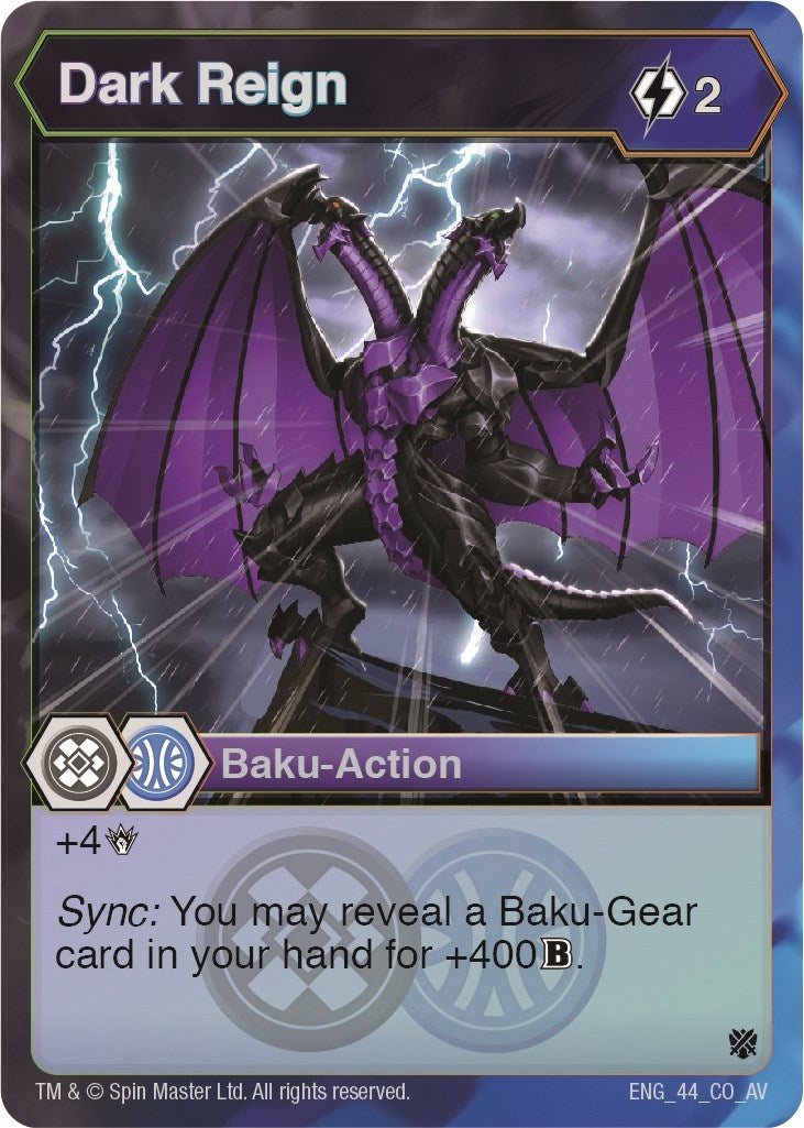Image for Dark Reign (44) (Armored Elite) - Bakugan TCG