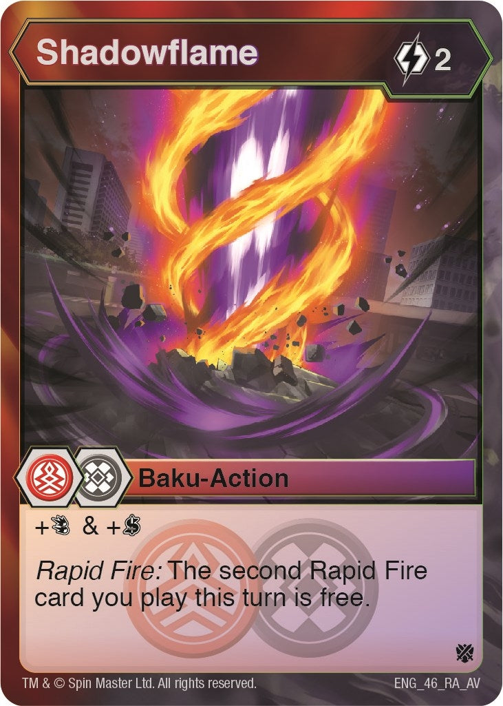Image for Shadowflame (46) (Armored Elite) - Bakugan TCG