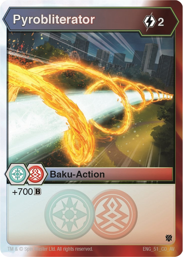 Image for Pyrobliterator (51) (Armored Elite) - Bakugan TCG