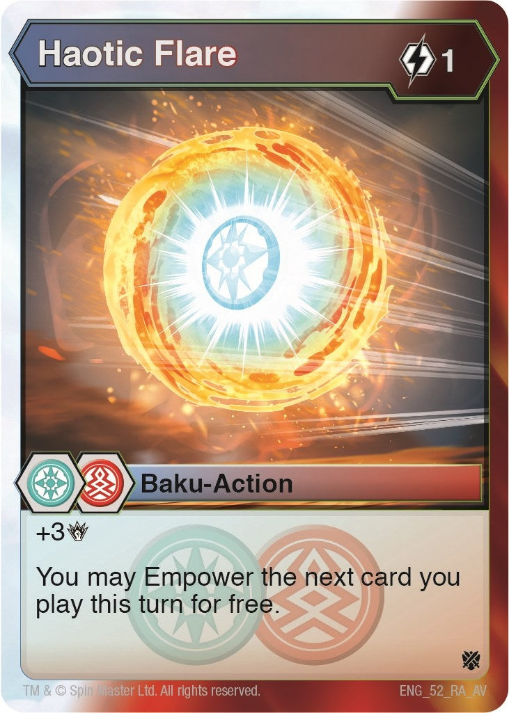 Image for Haotic Flare (52) (Armored Elite) - Bakugan TCG