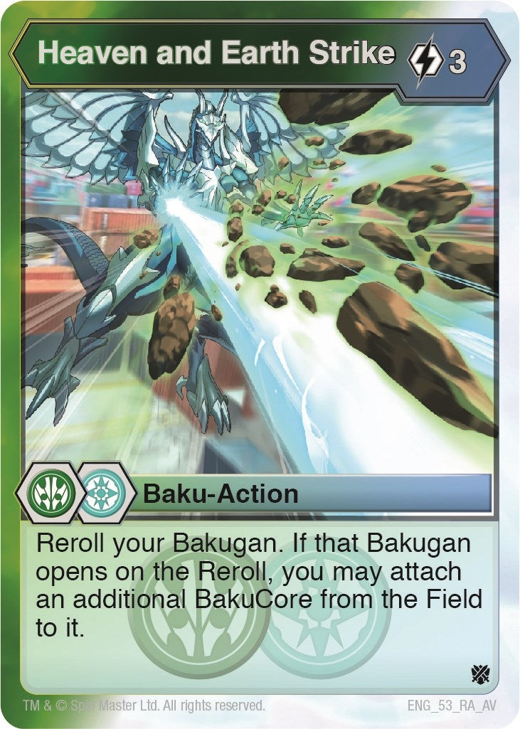 Image for Heaven and Earth Strike (53) (Armored Elite) - Bakugan TCG