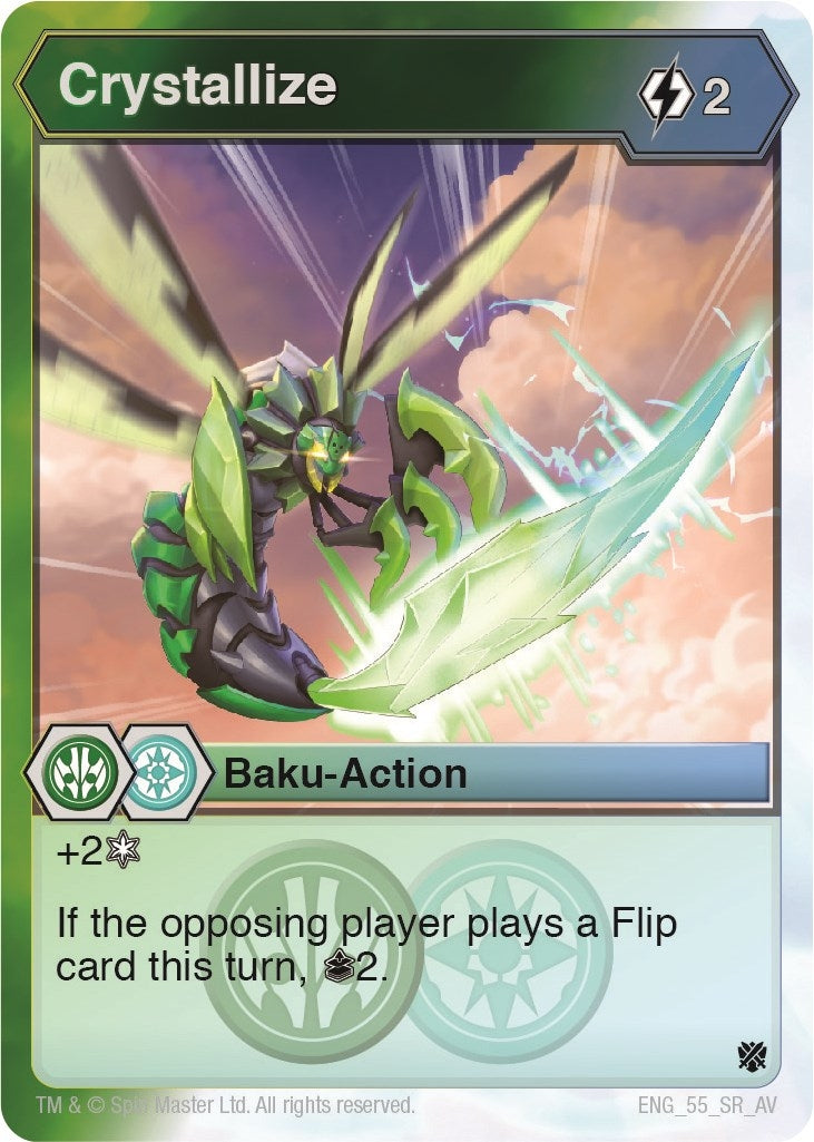 Image for Crystallize (55) (Armored Elite) - Bakugan TCG