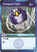Image for Carapace Spin (6) (Armored Elite) - Bakugan TCG