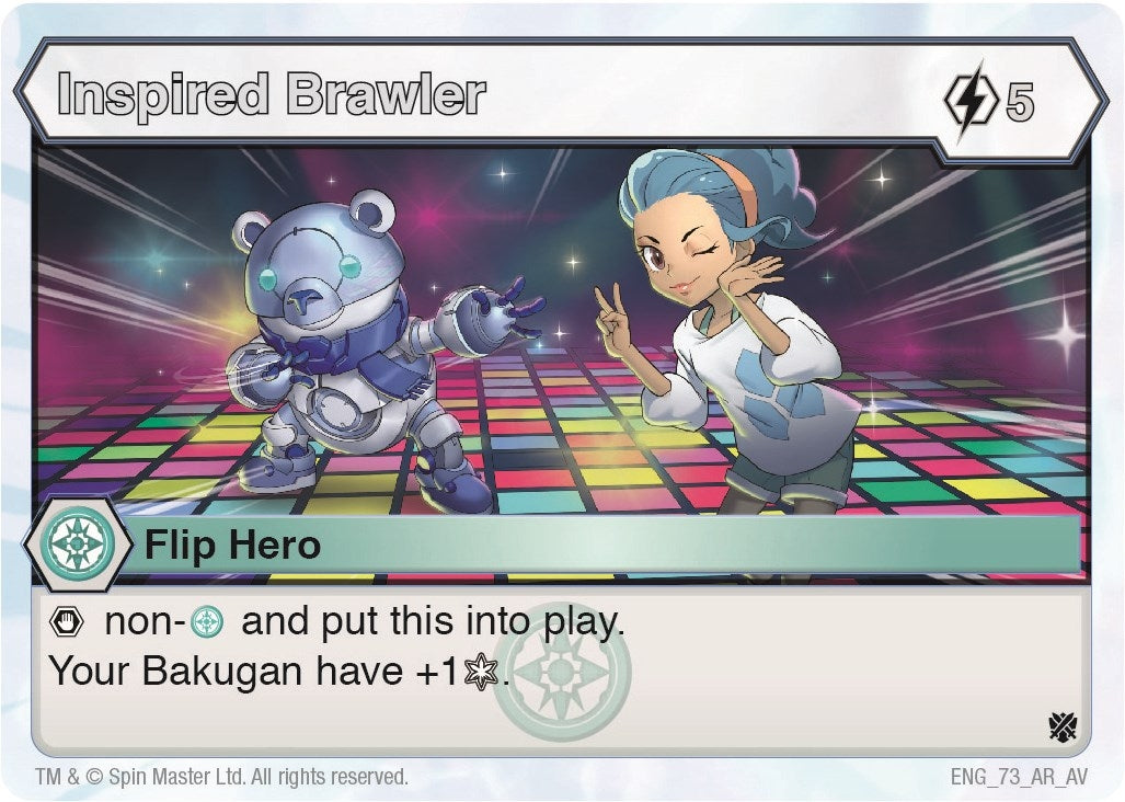 Image for Inspired Brawler (73) (Armored Elite) - Bakugan TCG