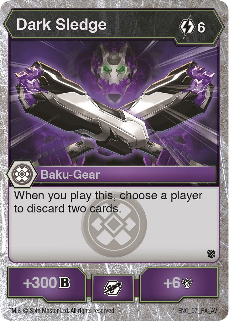 Image for Dark Sledge (97) (Armored Elite) - Bakugan TCG