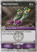 Image for MechaClaws (98) (Armored Elite) - Bakugan TCG