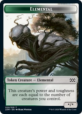 Image for Elemental Token (20) (Double Masters) - Magic: The Gathering