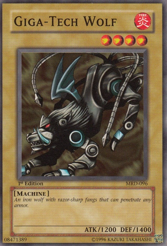 Image for Giga-Tech Wolf (MRD-096) (MRD) - YuGiOh