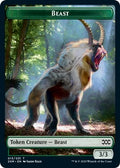 Image for Beast // Soldier Double-Sided Token (13 // 6) (Double Masters) - Magic: The Gathering