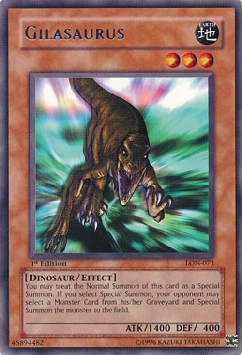 Image for Gilasaurus (LON-071) (LON) - YuGiOh