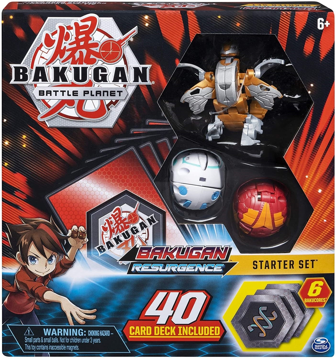 Image for Bakugan: Resurgence Starter Set - Aurelus Nobilious - Bakugan TCG
