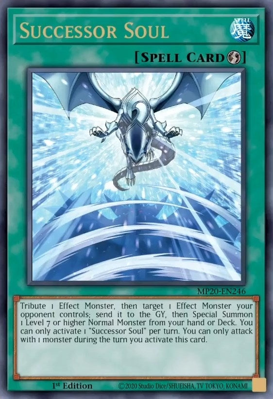 Image for Successor Soul (MP20-EN246) (MP20) - YuGiOh