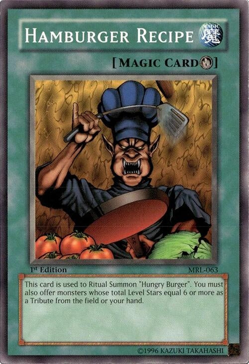 Image for Hamburger Recipe (MRL-063) (MRL-EN) - YuGiOh