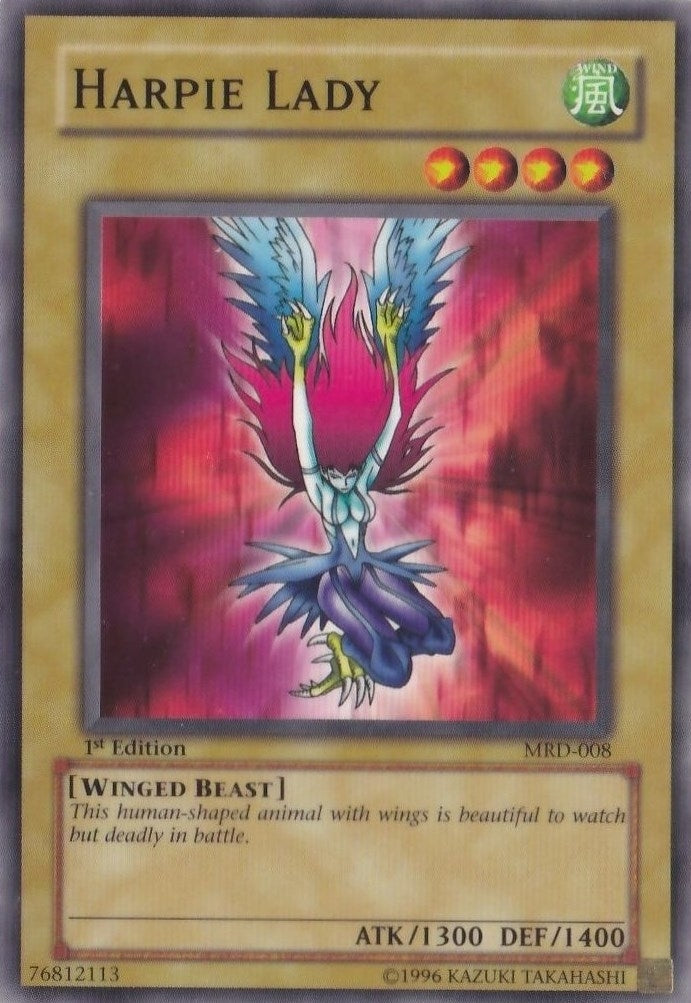 Image for Harpie Lady (Original Artwork) (MRD-008) (MRD) - YuGiOh