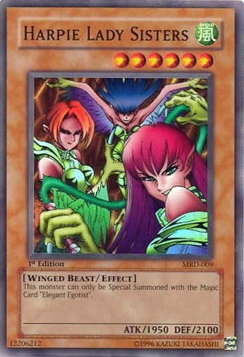 Image for Harpie Lady Sisters (MRD-009) (MRD) - YuGiOh