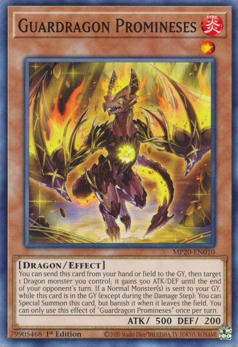 Image for Guardragon Promineses (MP20-EN010) (MP20) - YuGiOh