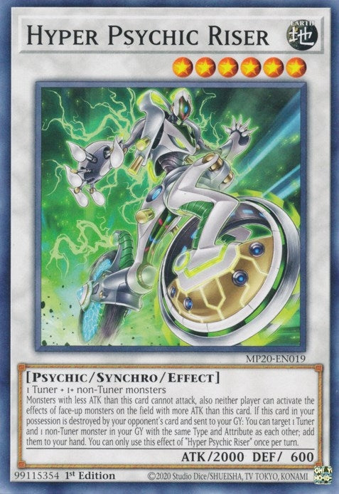 Image for Hyper Psychic Riser (MP20-EN019) (MP20) - YuGiOh