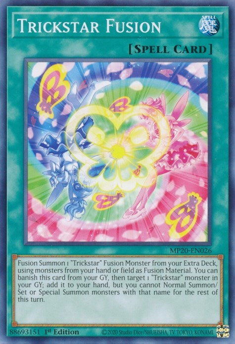 Image for Trickstar Fusion (MP20-EN026) (MP20) - YuGiOh