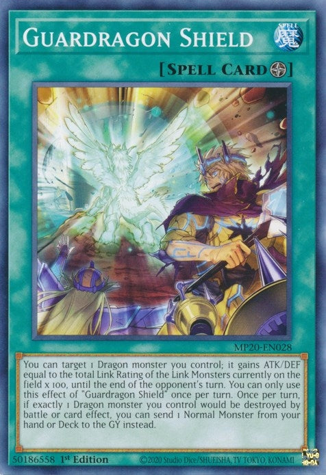 Image for Guardragon Shield (MP20-EN028) (MP20) - YuGiOh