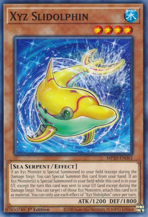 Image for Xyz Slidolphin (MP20-EN061) (MP20) - YuGiOh