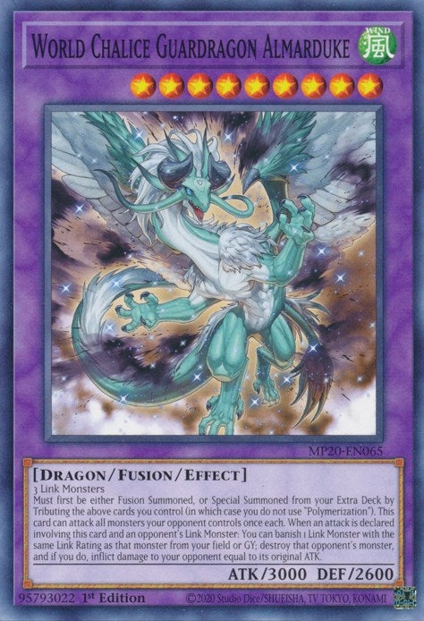 Image for World Chalice Guardragon Almarduke (MP20-EN065) (MP20) - YuGiOh