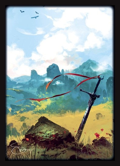 Image for Double Matte Sleeve - Velinov Plains (50-pack) - Card Sleeves