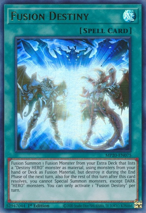 Image for Fusion Destiny (MP20-EN075) (MP20) - YuGiOh