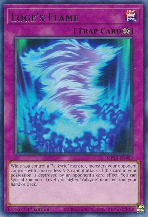 Image for Loge's Flame (MP20-EN093) (MP20) - YuGiOh
